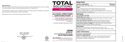 1 Gallon (0282 Total Solutions Alcohol Free Hand Sanitizing Foam 00)